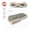 Lodger Polarowa mufka do wózka szałwiowa Fleece Elm
