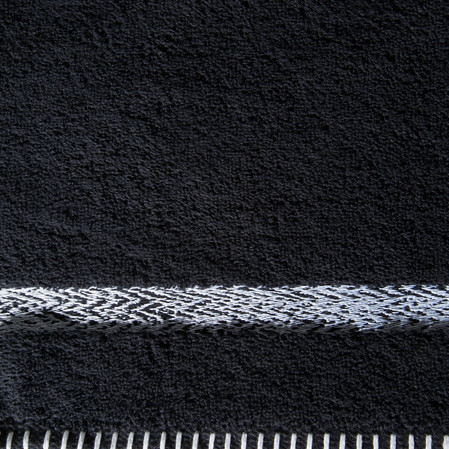 Ręcznik Viera (02), 50 x 90 cm, Czarny