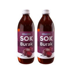 Zestaw: 2x SOK Z BURAKA 500 ml - NATURAVENA