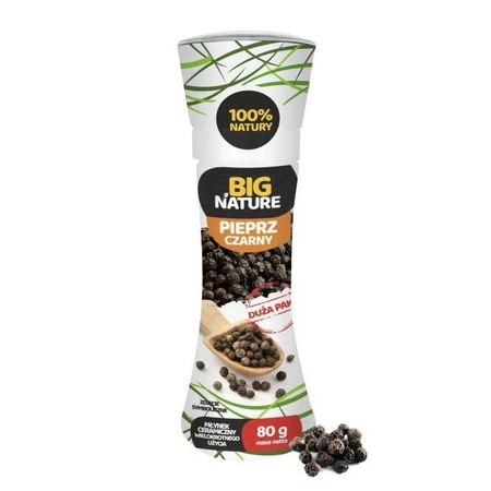 Big Nature Pieprz Czarny 80 g