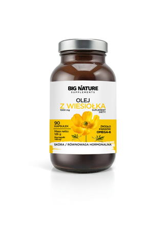 Big Nature Olej z wiesiołka 90 kaps.