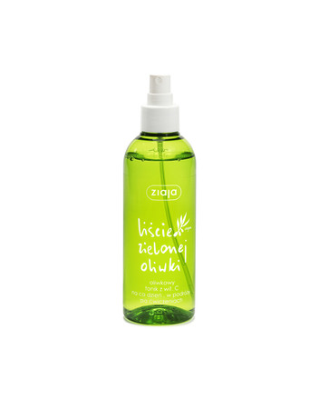 Ziaja,Liście Zielonej Oliwki oliwkowa woda tonizująca z witaminą C w sprayu 200ml