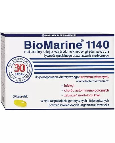 Marinex − BioMarine 1140 − 60 kaps. - Nabea.pl