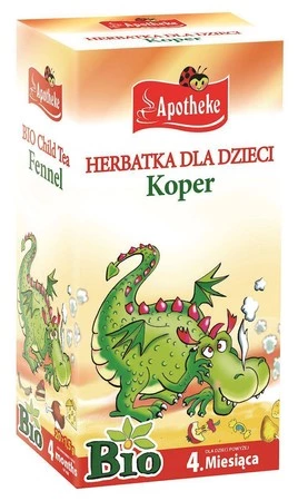Apotheke Bio Herbatka dla Dzieci Koper 20 x 1,5g