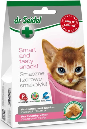 DR SEIDEL Smart Tasty Snack Dla kociąt 50g