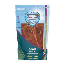 Renske healthy meat strips Duck - suszone płaty mięsa kaczki (1kg)