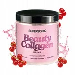 SUPERSONIC Collagen Beauty Drink Porzeczka - Mięta 185g (25 porcji)