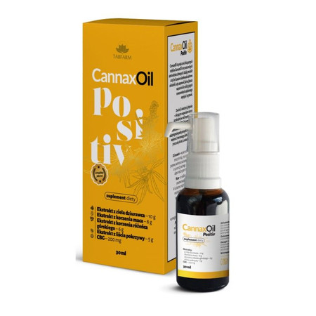 CannaxOil Positiv na wsparcie równowagi organizmu 30 ml