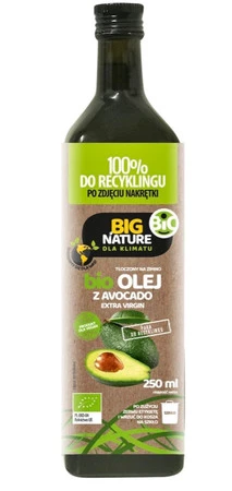 Big Nature Olej z avocado BIO  250 ml