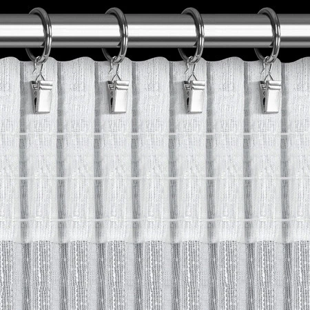 FIRANA GOTOWA KELLY NA TAŚMIE 140 X 270 CM BIAŁY