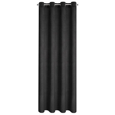 ZASŁONA GOTOWA ELIZA 140 X 250 CM CZARNY