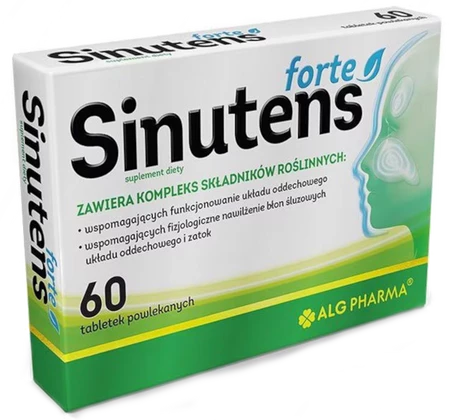 Alg Pharma Sinutens Forte, na zatoki  60 tabl.