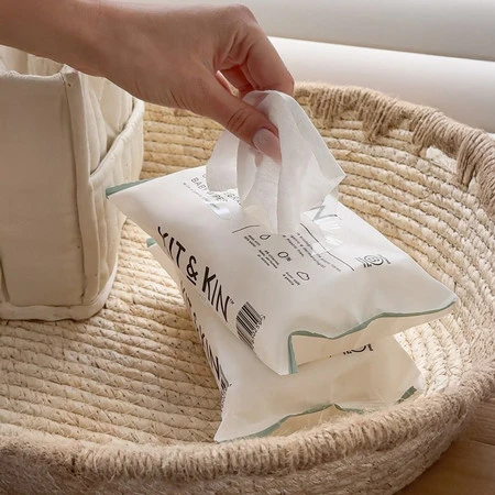 Kit & Kin, Chusteczki nawilżane dla dzieci, 60 szt.