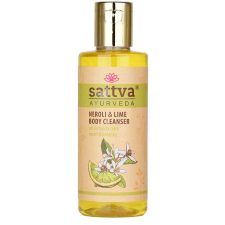 Sattva Żel do mycia ciała neroli i limonka 210ml