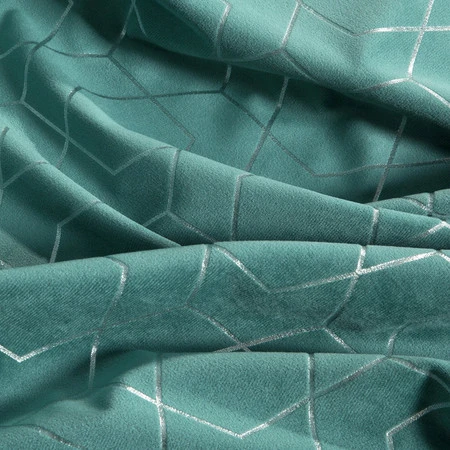 ZASŁONA GOTOWA MANDI 135 X 250 CM TURKUSOWY