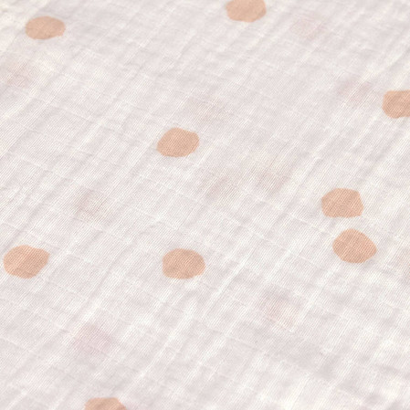 Lassig Muślinowy otulacz-kocyk z biobawełny Zestaw 3 szt. 85x85cm Little Mateys spicy orange