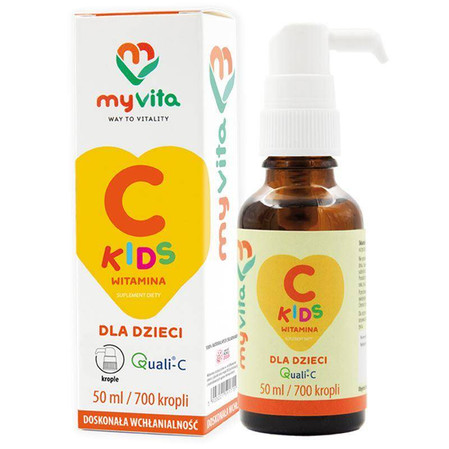  Myvita Witamina C dla dzieci 50 ML Odporność