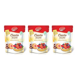 Zestaw: 3x Celiko − Mieszanka na ciasto kruche bezgl. − 200 g