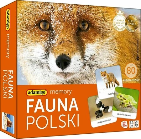 Gra memory Fauna Polski -