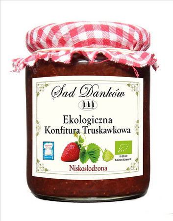 TRUSKAWKA 80 % Z CUKREM TRZCINOWYM BIO 270 g