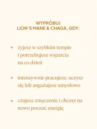 Natu Care Adaptogeny: Lion’s Mane & Chaga 200 g