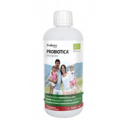 Probiotics Probiotica ekologiczna 500ml z ziołami