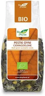 BIO PLANET Pestki dyni ciemnozielone BIO 150g