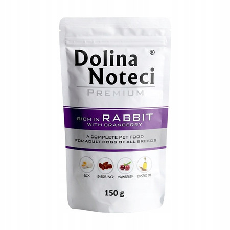 Dolina Noteci Premium bogata w królika 150 g