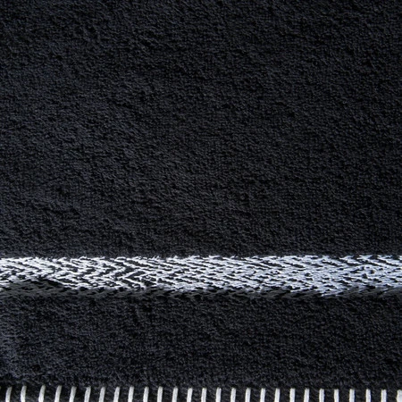 Ręcznik Viera (02), 50 x 90 cm, Czarny