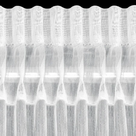 FIRANA GOTOWA REBECCA NA TAŚMIE 300 X 150 CM BIAŁY