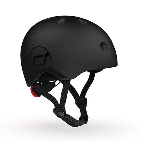 SCOOTANDRIDE Kask S-M dla dzieci 3+ lat Black