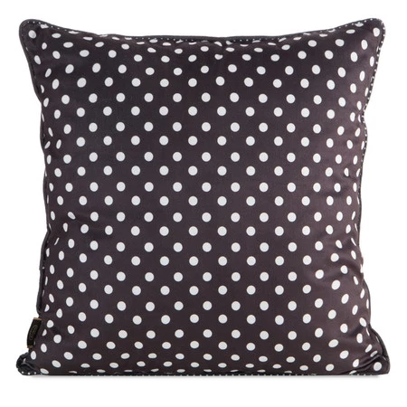 Poszewka Wiosna 45 x 45 cm, Czarny