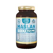 Asepta Maślan Sodu 921 mg wsparcie zdrowia jelit 100 kaps.