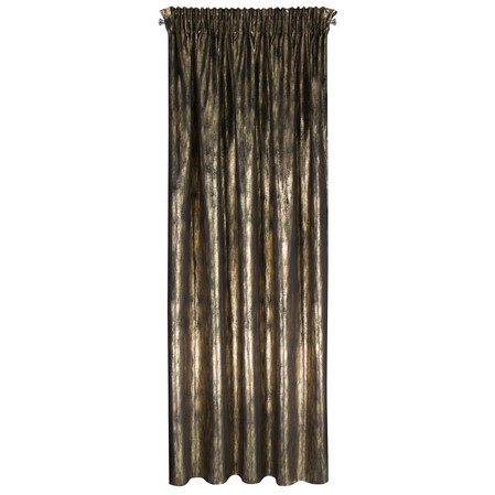 ZASŁONA GOTOWA EMILA NA TAŚMIE 140 X 270 CM CZARNY