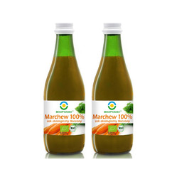 Zestaw: 2x Biofood Sok z marchwi BIO 300 ml