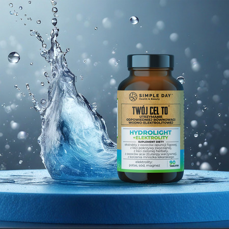 Twój Cel To Hydrolight + elektrotolity wsparcie równowagi wodno-elektrolitowej 90 tabl.