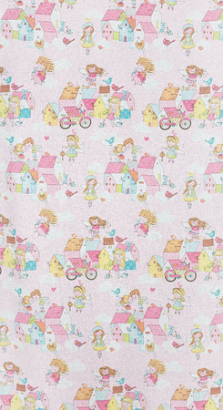 ZASŁONA GOTOWA POLLY 140 X 250 CM RÓŻOWY
