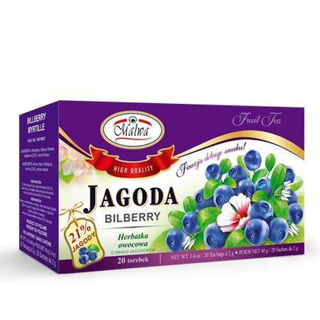 Herbata jagodowa 20*2g fix MALWA
