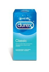 Durex prezerwatywy Classic klasyczne 12 szt