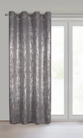 ZASŁONA GOTOWA ELISE 140 X 250 CM STALOWY