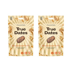 Zestaw 2x True Dates Creamy Peanut Butter 100g
