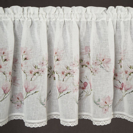 FIRANA GOTOWA AMELIA 150 X 60 CM BIAŁY