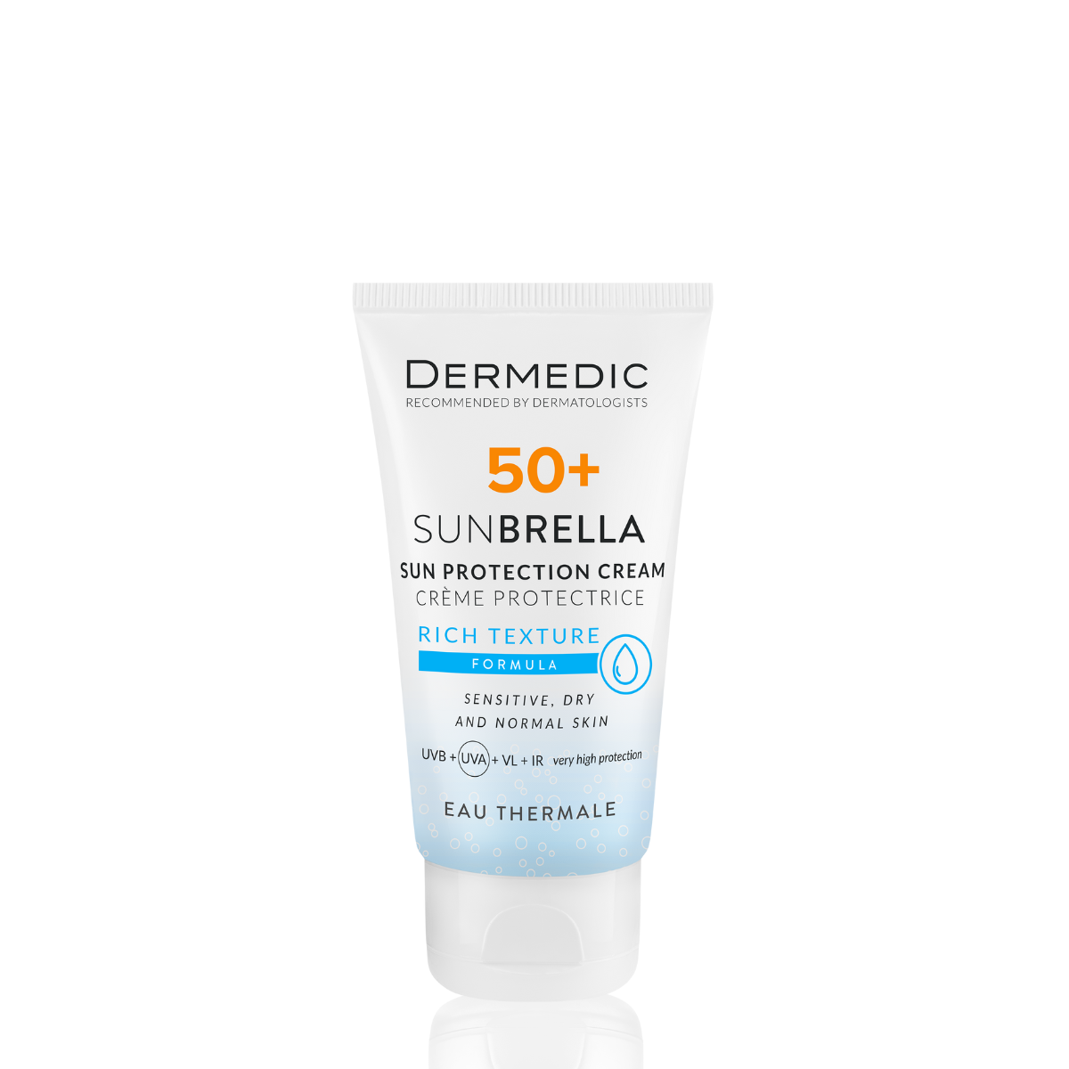 Dermedic Sunbrella SPF 50+ skóra sucha i normalna 50 ml - Nabea.pl