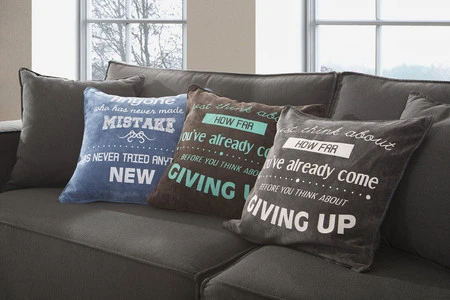 POSZEWKA LUIS 45 X 45 CM BIAŁY