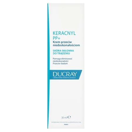 Ducray Keracnyl PP+ Krem przeciw niedoskonałościom 30 ml