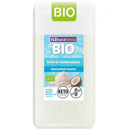 Wiórki Kokosowe Bezglutenowe BIO 200 g