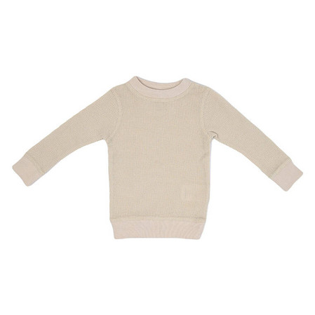 Lodger dwuczęściowa piżamka bawełniana beżowa Ciumbelle Ivory r. 80