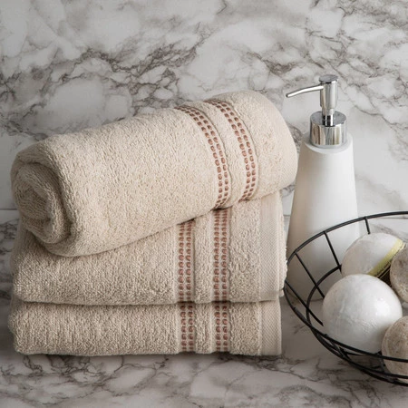 Ręcznik Ally (03), 50 x 90 cm, Czarny