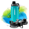 Wessper Butelka termiczna termos THERMOSTEEL niebieska 500ml 