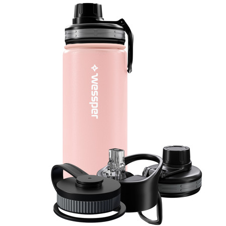 Wessper Butelka termiczna termos THERMOSTEEL różowa 500ml
